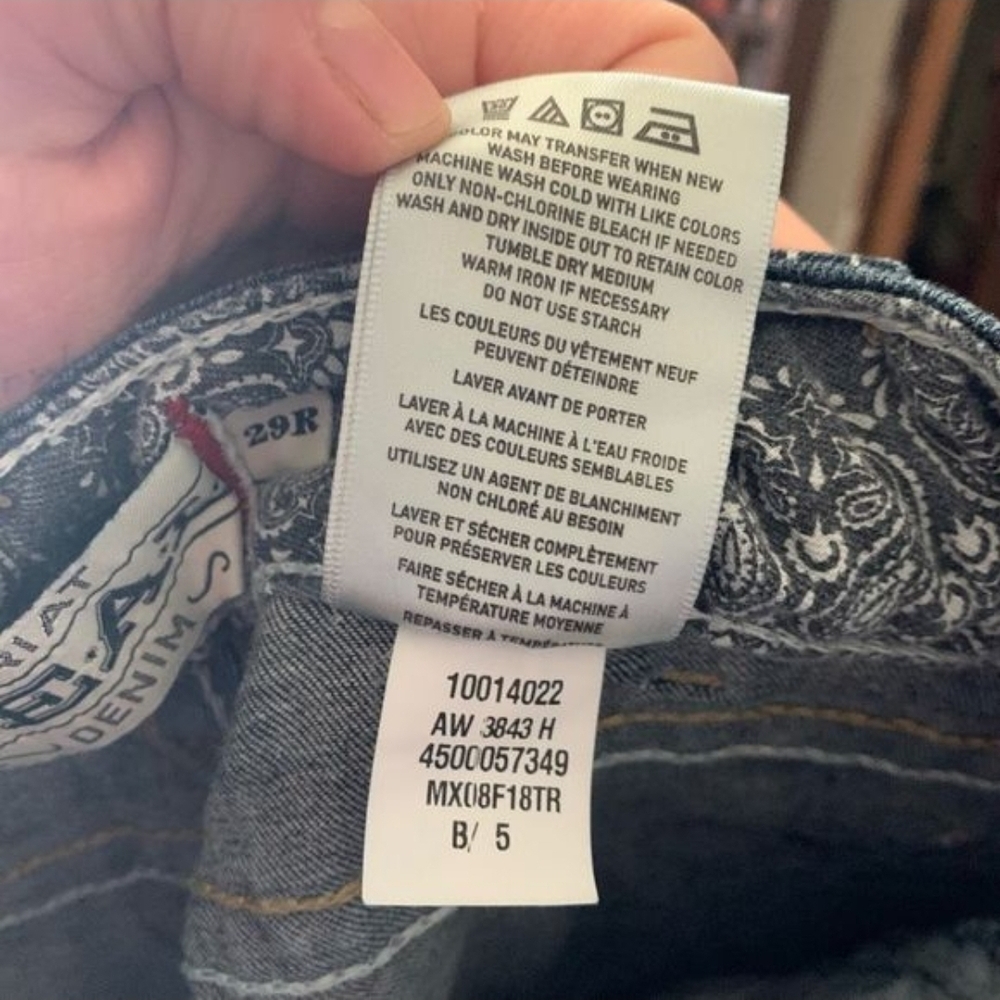Women’s Blue Bootcut Jeans - Picture 5 of 6